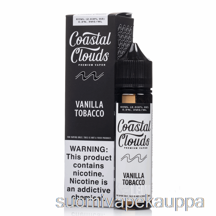 Vape Kauppa Vanilja Tupakka - Rannikkopilvet - 60ml 0mg